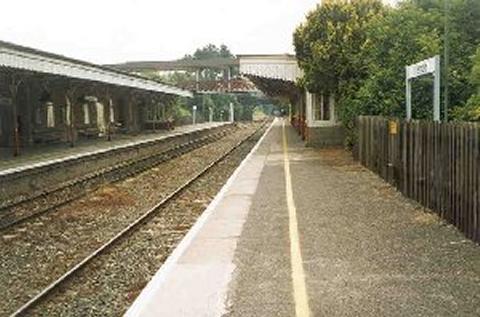 railway platform